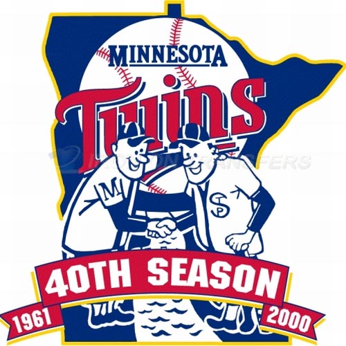 Minnesota Twins Iron-on Stickers (Heat Transfers)NO.1740